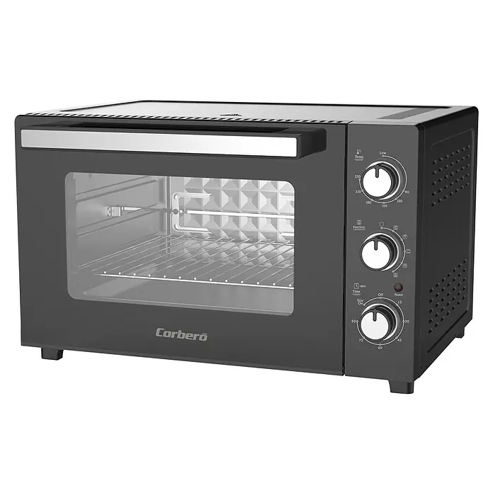Corberó Horno sobremesa CHSG2060B - Número de tipos de calentamiento: 6 ud., Volumen horno: 60 l - Vista angular