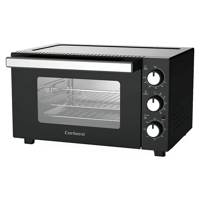 Corberó Horno sobremesa CHSG2030B - Número de tipos de calentamiento: 6 ud., Volumen horno: 30 l - Vista angular