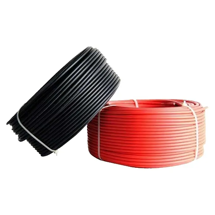 Solarkabel - Passend für: PV-Anlagen, 50 m, 4 mm², Schwarz - Vorderansicht