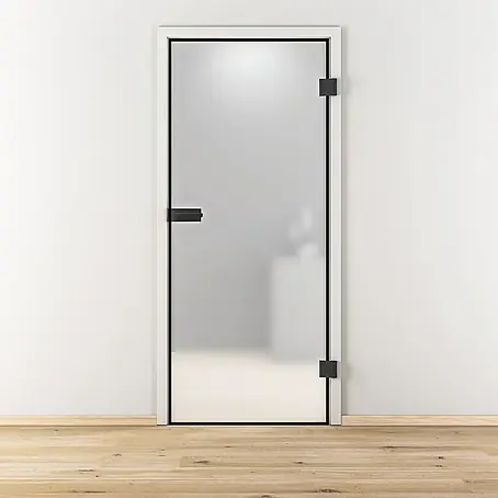 Diamond Doors Black Edition Glasdrehtür Edge