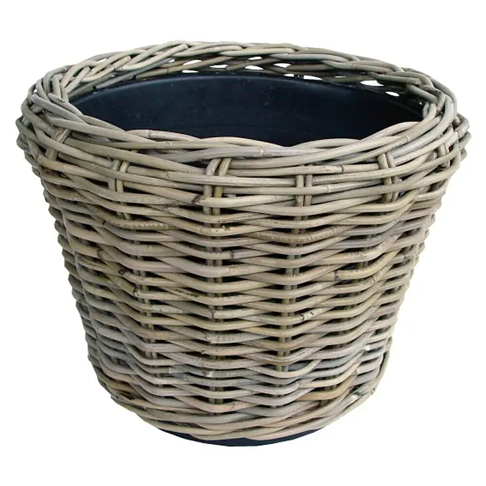 Van der Leeden Plantenpot - Naturel/grijs, Ø x h: 43 x 33 cm