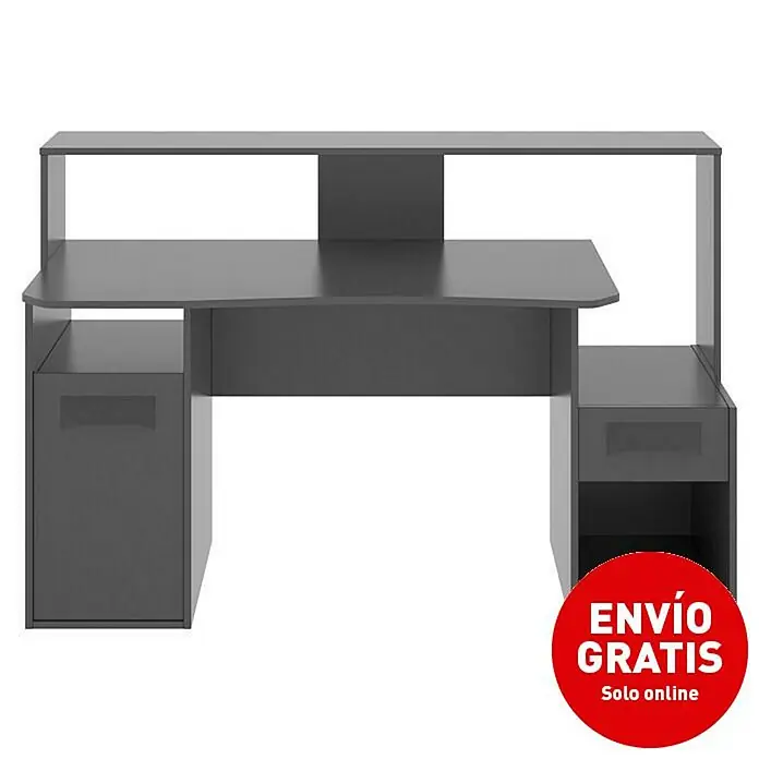 Mesa de escritorio Fosk - L x An x Al: 62 x 125 x 85 cm, Extensible - Imagen de campaña