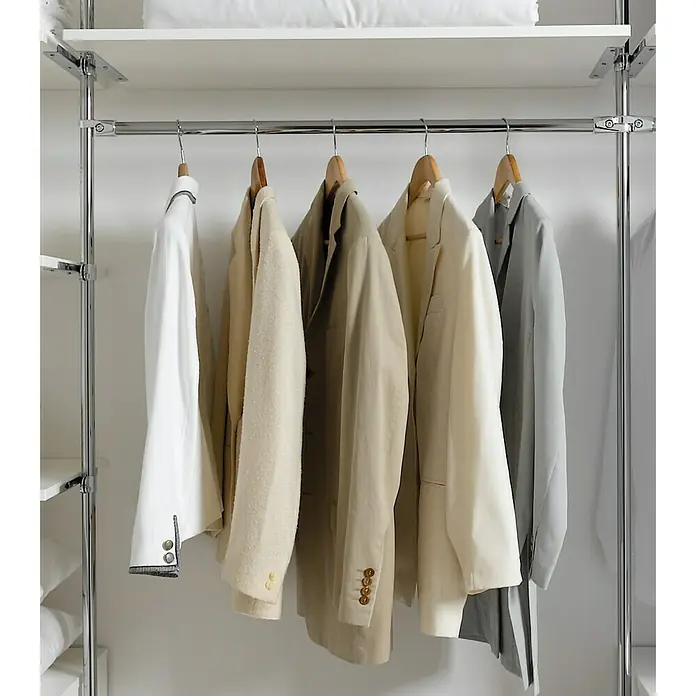 Easy Connect Kleiderstangen-Set - Passend für: Easy Connect Regalsystem, 1.100 mm - Stimmungsaufnahme