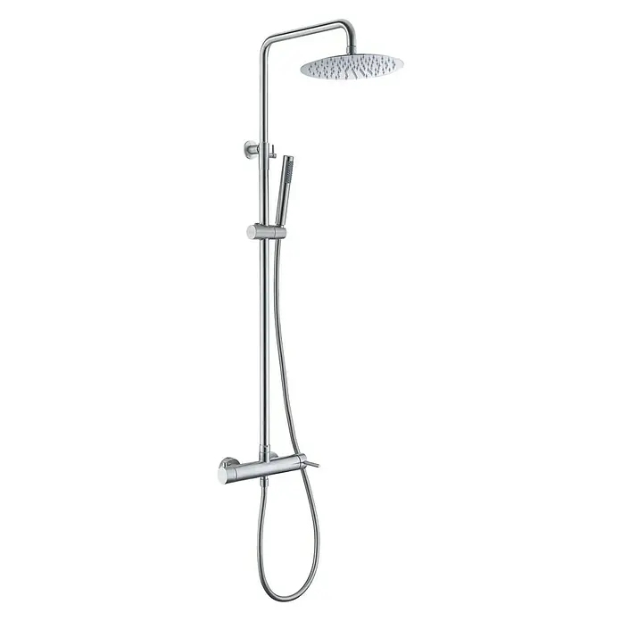 Imex Moscú Sistema de ducha - Con grifo monomando, Número de tipos de chorro: 1 ud., Cromo