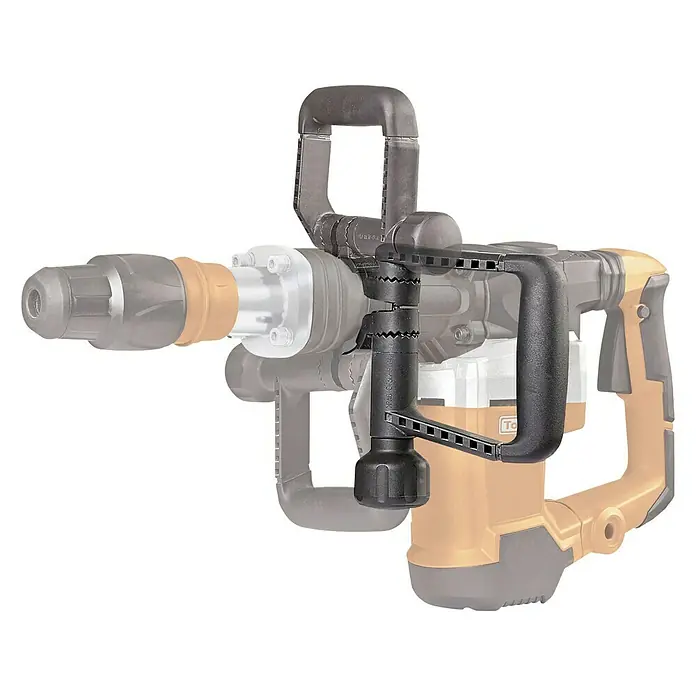 Toolson Abbruchhammer PRO-HM 27 MAX - 1.500 W, Schlagzahl: 1.900 /min, Einzelschlagstärke: 32 J - Diagonale Ansicht