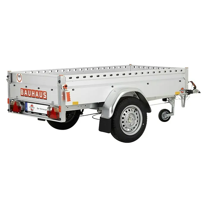 Stema Anhänger BH-R 850 - Nutzlast: 685 kg, Einachser, Kasteninnenmaß: 201 x 108 x 33 cm, Gebremst - Diagonale Ansicht