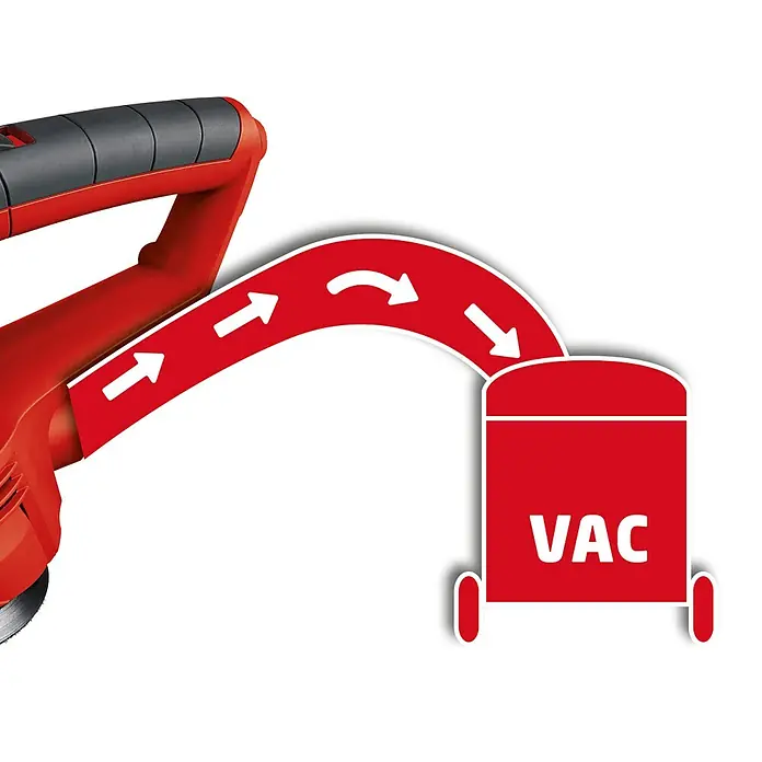 Einhell Exzenterschleifer TC-RS 38 E - 380 W, Durchmesser Schleifteller: 125 mm - Detailaufnahme