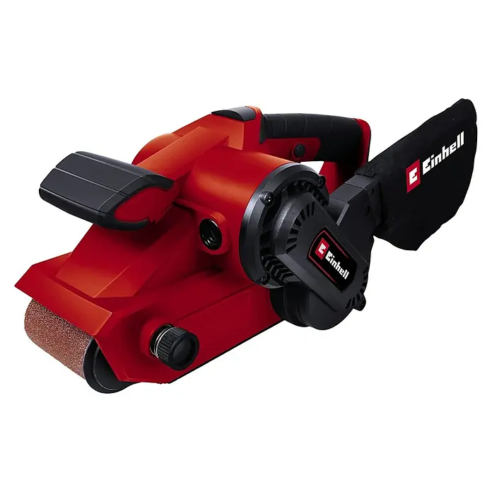 Einhell Bandschleifer TC-BS 8038 - 800 W, Bandabmessung: 76 x 533 mm - Diagonale Ansicht