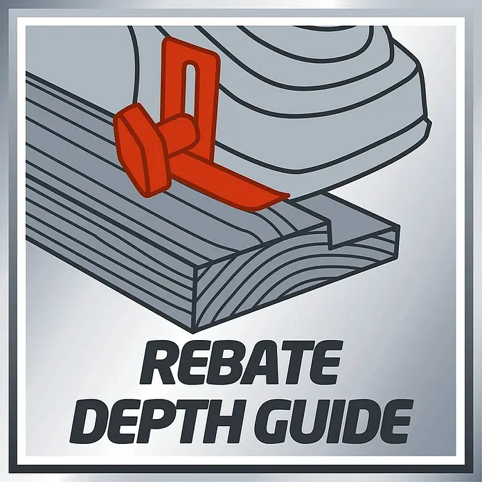 Einhell Elektrohobel TC-PL 750 - 750 W, Hobeltiefe: 0 mm - 2 mm, Leerlaufdrehzahl: 0 U/min - 17.000 U/min - Informationsansicht
