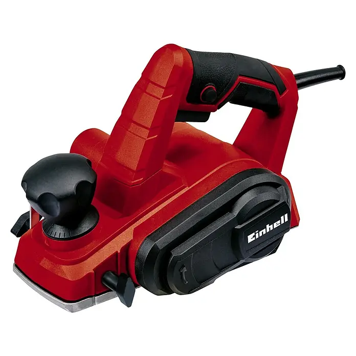 Einhell Elektrohobel TC-PL 750 - 750 W, Hobeltiefe: 0 mm - 2 mm, Leerlaufdrehzahl: 0 U/min - 17.000 U/min - Diagonale Ansicht