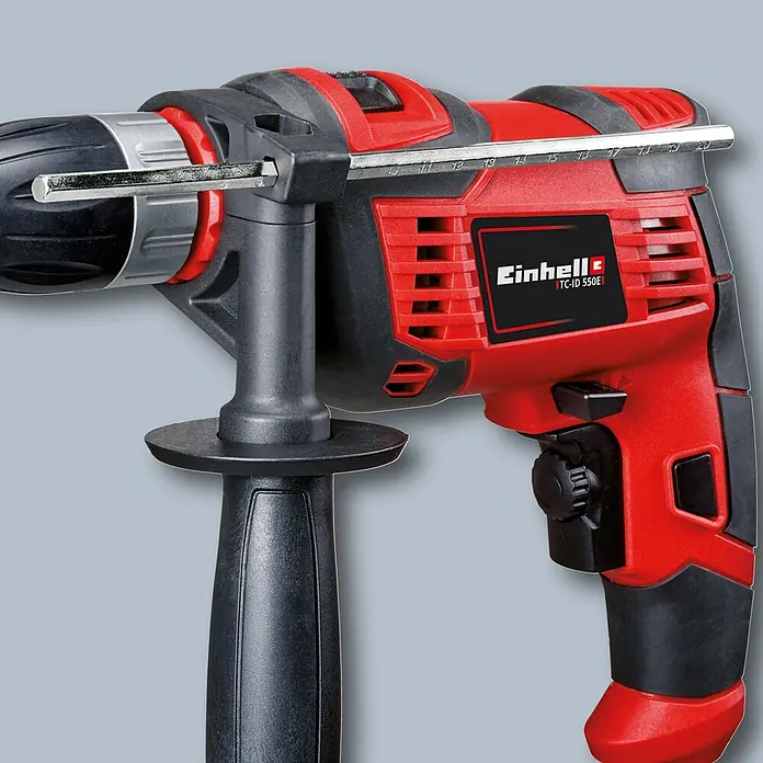 Einhell Schlagbohrmaschine TC-ID 550 E - 550 W, Leerlaufdrehzahl: 0 U/min - 2.800 U/min - Detailaufnahme