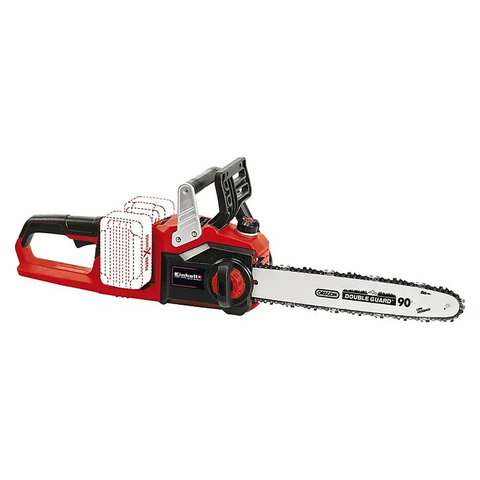 Einhell Power X-Change Akumulatorska lančana pila GE-LC 36/35 LI Solo - 36 V, Bez akumulatora, Dužina mača: 35 cm - Pogled s desne strane