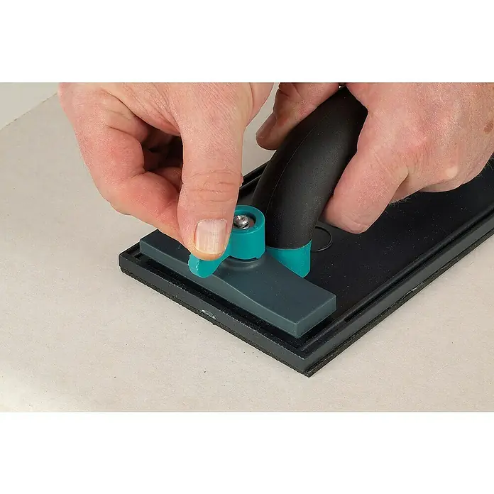 Wolfcraft Kézi csiszolókészlet - Felületek simítása, 5 részes, Papírméret: 280x115 mm - Használati példa