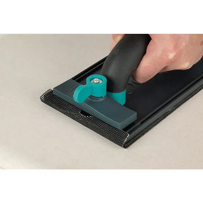 Wolfcraft Kézi csiszolókészlet - Felületek simítása, 5 részes, Papírméret: 280x115 mm - Használati példa