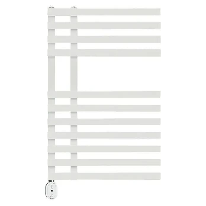 Rointe Radiador toallero Venezia Oval - An x Al: 50 x 87 cm, 300 W, Blanco - Vista frontal