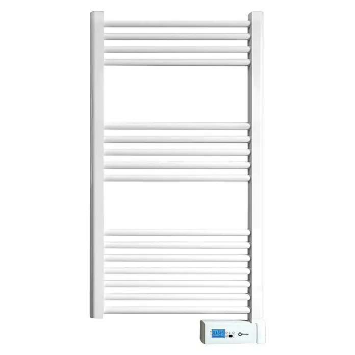 Rointe Radiador toallero eléctrico Giza LCD - 50 x 88 cm, 300 W, Blanco - Vista frontal