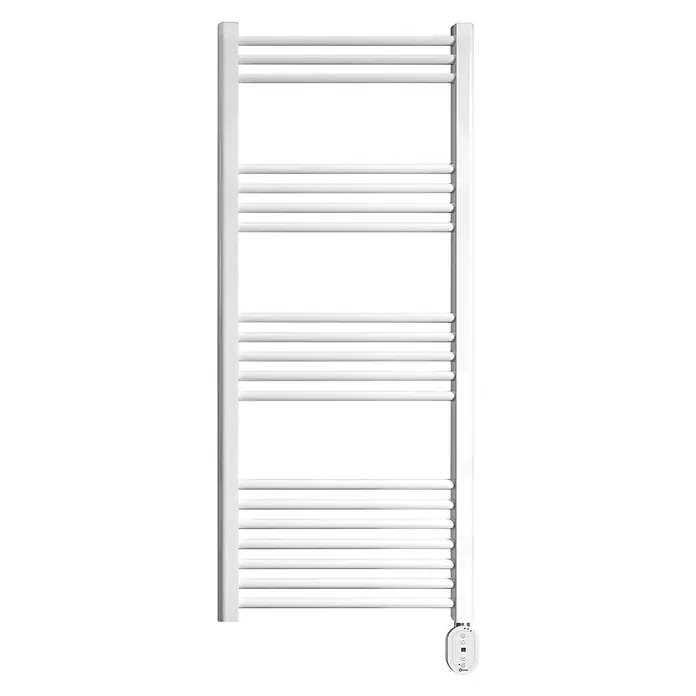 Rointe Radiador toallero eléctrico Elba Oval - An x Al: 50 x 86,5 cm, 300 W, Blanco - Vista frontal