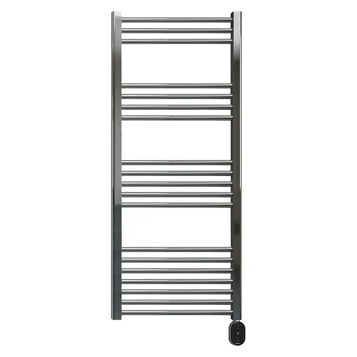 Rointe Radiador toallero eléctrico Elba Oval - An x Al: 50 x 86,5 cm, 300 W, Cromo - Vista frontal