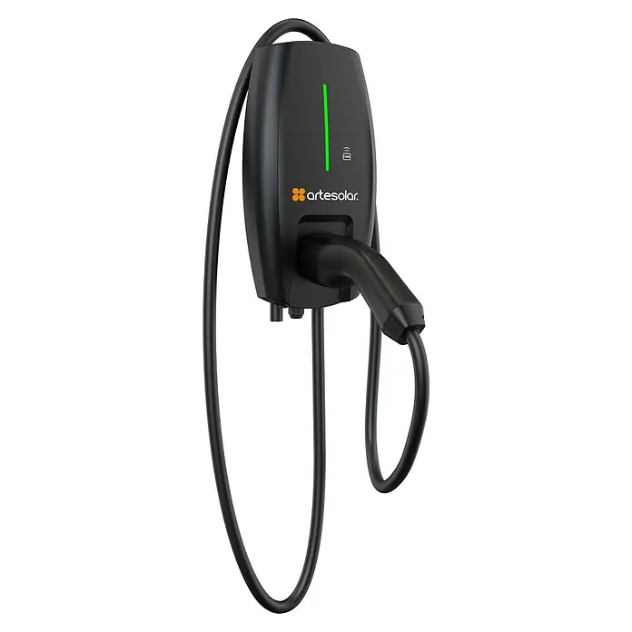 Artesolar Estación de carga coche eléctrico ARTC - 32 A, 7 kW - Vista angular