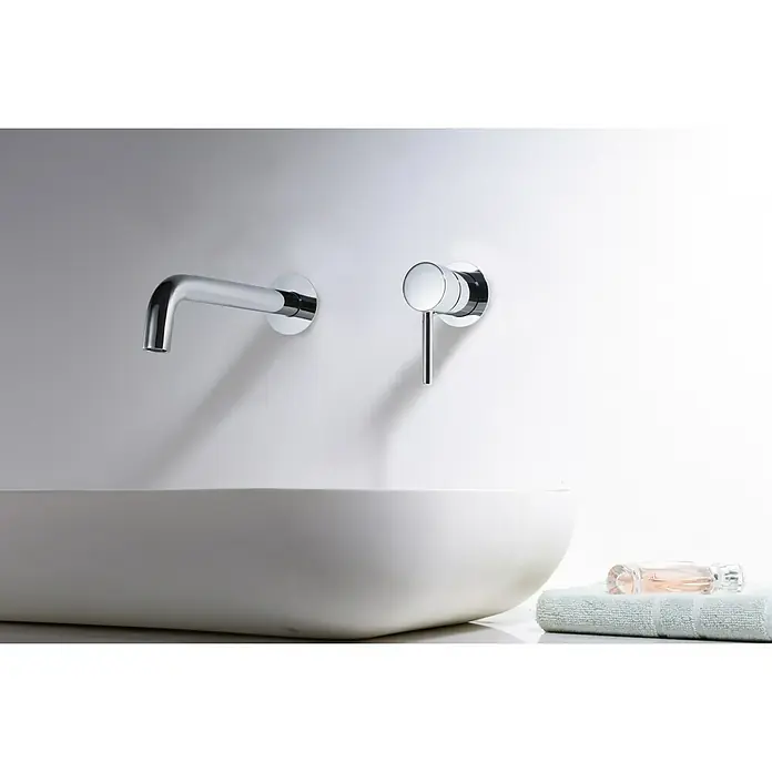 Imex Grifo de lavabo empotrado Etna - Cromo, Brillante