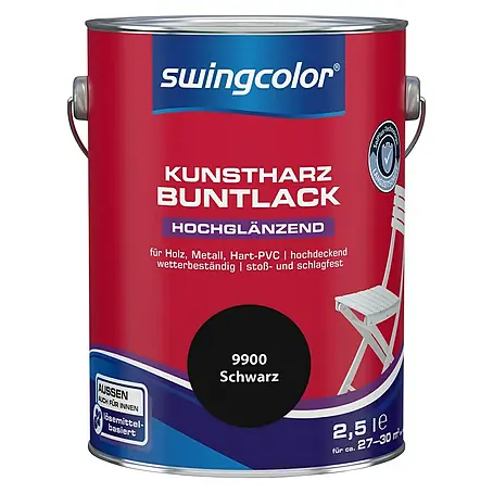 swingcolor  Buntlack Kunstharz für Außen