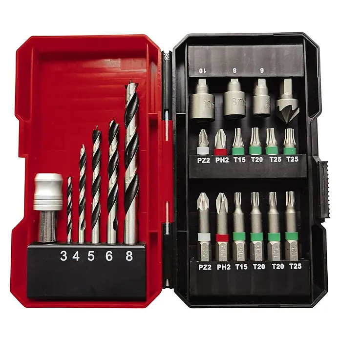 Bosch Akku-Schlagbohrschrauber TE-CD 18/2 Li-i+22 - 18 V, 2,5 Ah, Leerlaufdrehzahl: 0 U/min - 1.250 U/min - Vorderansicht
