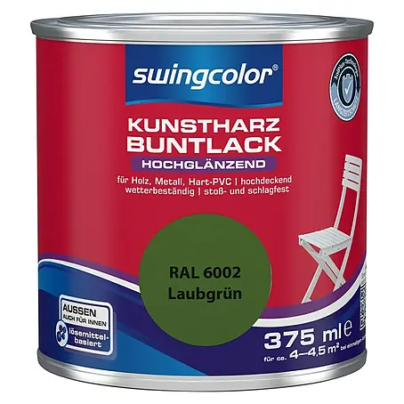 swingcolor  Buntlack Kunstharz für Außen