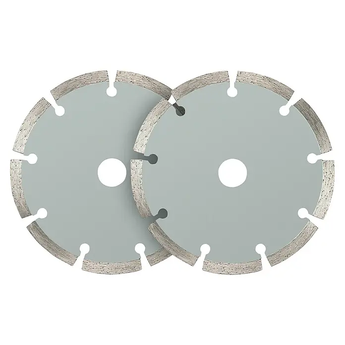 Toolson Mauernutfräse Pro-MF 1320 - 1.320 W, Durchmesser Scheibe: 125 mm, Nuttiefe: 8 mm - 30 mm, Nutbreite: 8 mm - 26 mm - Vorderansicht