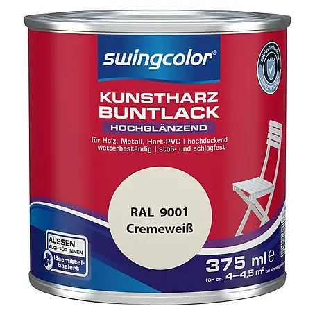 swingcolor  Buntlack Kunstharz für Außen