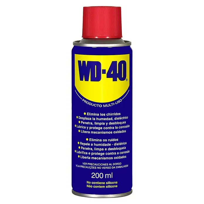 WD-40 Aceite para herrajes multiuso - 200 ml - Vista frontal
