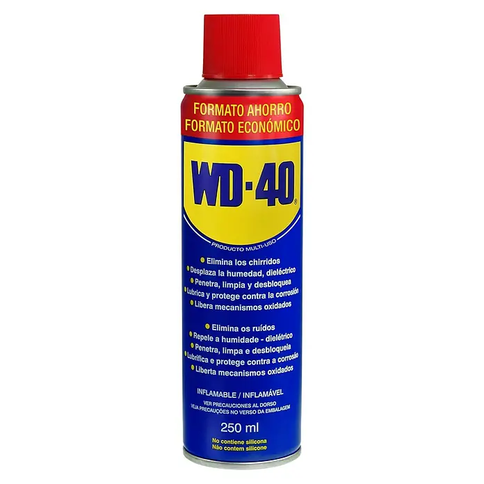 WD-40 Lubricante Multi-Usos - 250 ml - Vista frontal