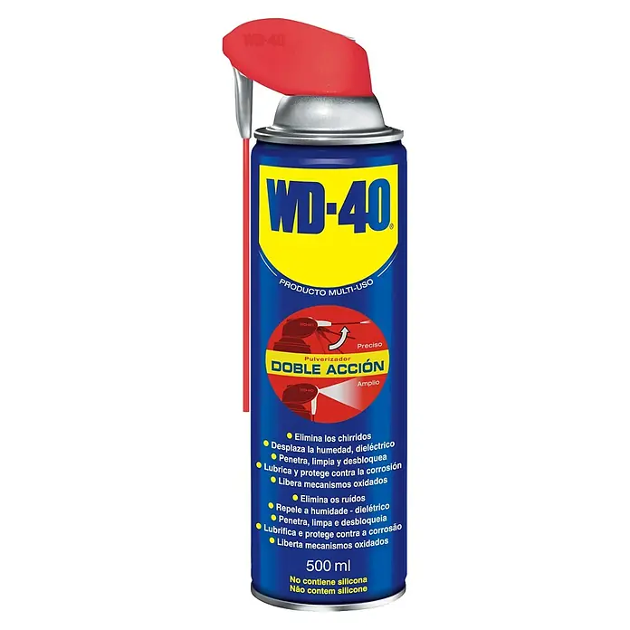 WD-40 Lubricante Doble Acción - 500 ml - Vista frontal