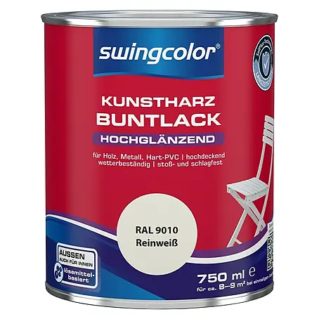 swingcolor  Buntlack Kunstharz für Außen