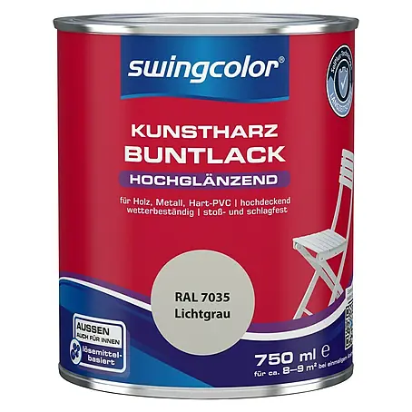 swingcolor  Buntlack Kunstharz für Außen