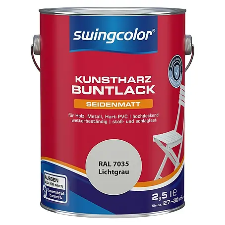 swingcolor  Buntlack Kunstharz für Außen