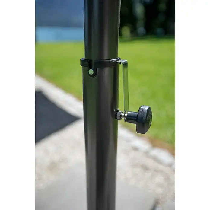 Sunfun Ampelschirm Toscana - Blau, Durchmesser: 300 cm - Stimmungsaufnahme