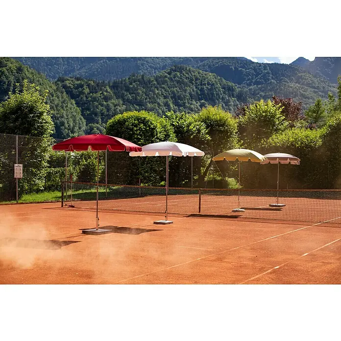 Sunfun Balkonschirm Messina II - Taupe, 180 x 120 cm - Stimmungsaufnahme