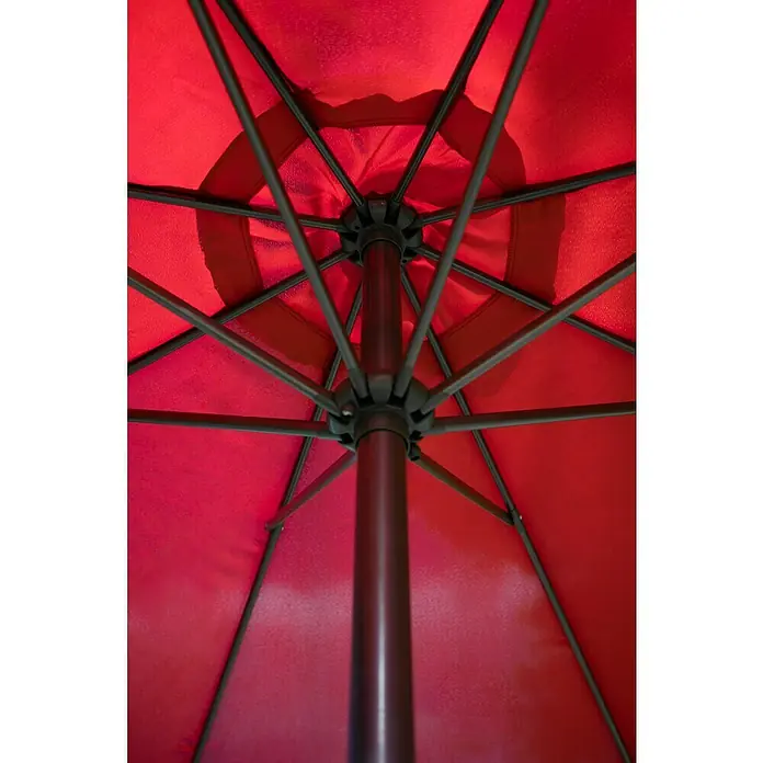 Sunfun Marktschirm Trentino II - Chili, Durchmesser: 300 cm - Stimmungsaufnahme