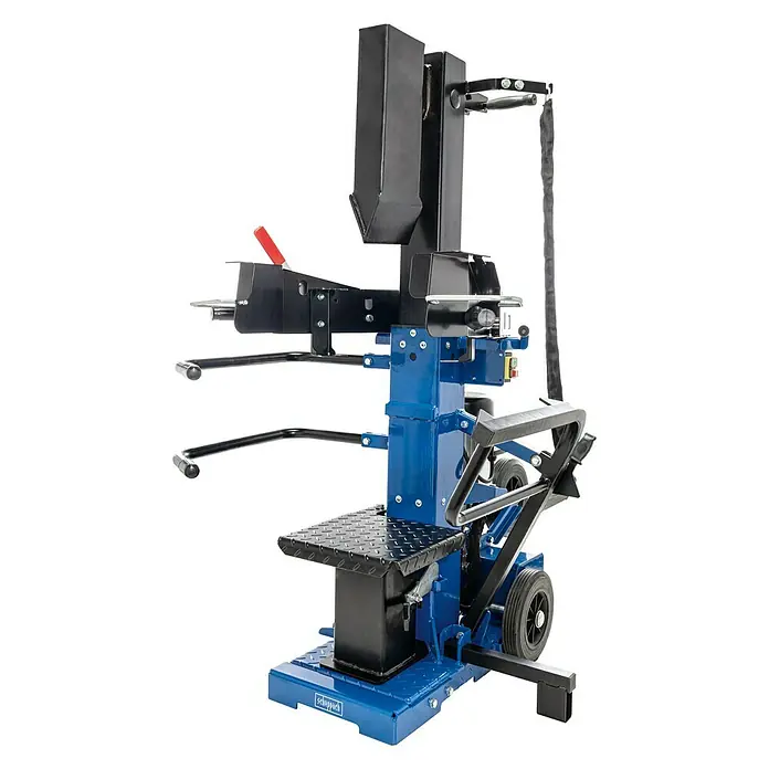 Scheppach Holzspalter Compact 15T - Spaltkraft: 15 t, 3.500 W, 400 V - Diagonale Ansicht