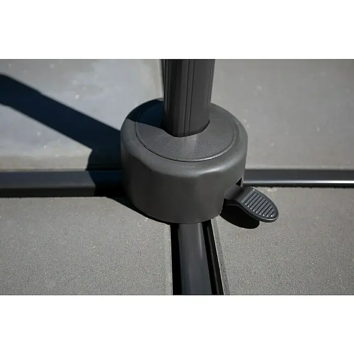 Sunfun Ampelschirmgestell Capri - Durchmesser: 300 cm, Aluminium, Rund - Stimmungsaufnahme