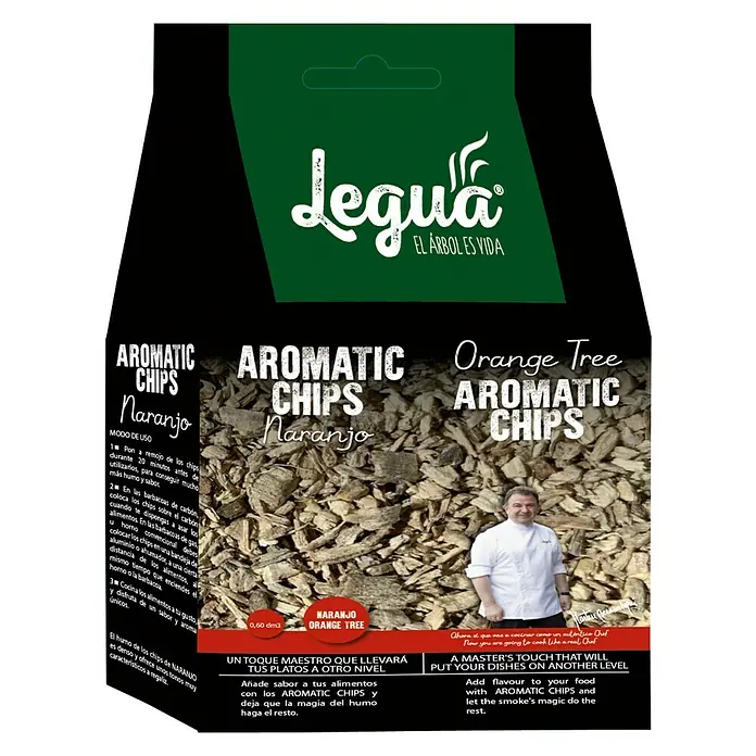 Legua Chips ahumadores - Madera de naranjo
