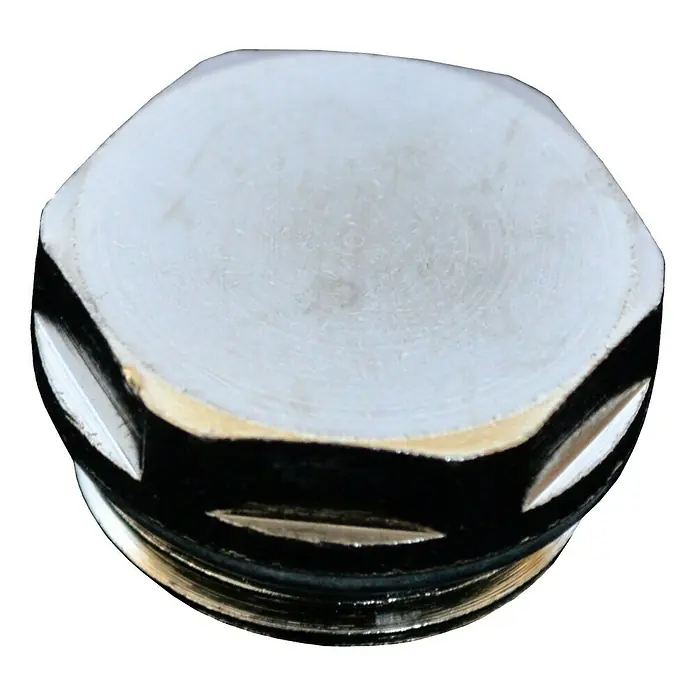 Blindstopfen - ½″ - Vorderansicht