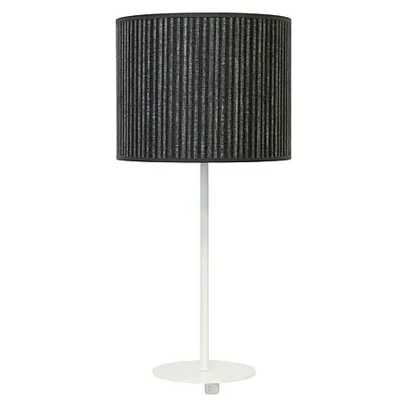 Idp Lampshades Médula negro Lámpara de sobremesa
