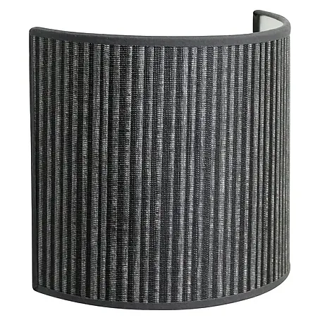 Idp Lampshades Médula negro Aplique de pared