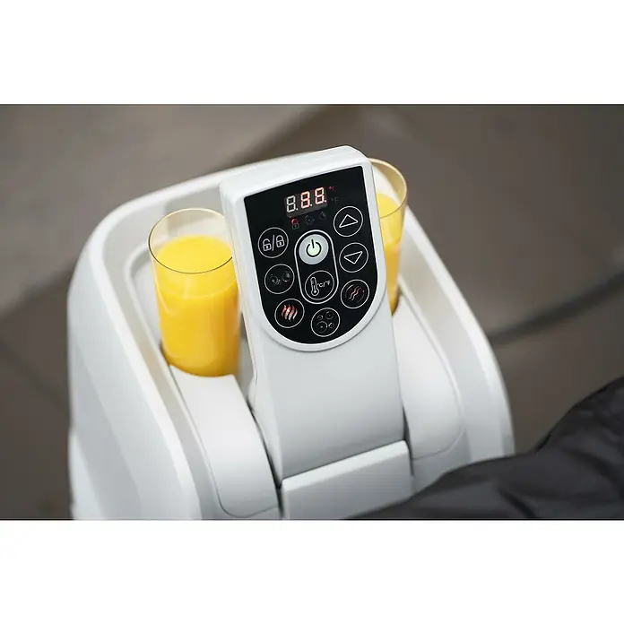 Bestway Lay-Z-Spa Außen-Whirlpool Miami Air-Jet - Ø x H: 180 cm x 66 mm, 669 l, Geeignet für: 2 - 4 Personen - Stimmungsaufnahme