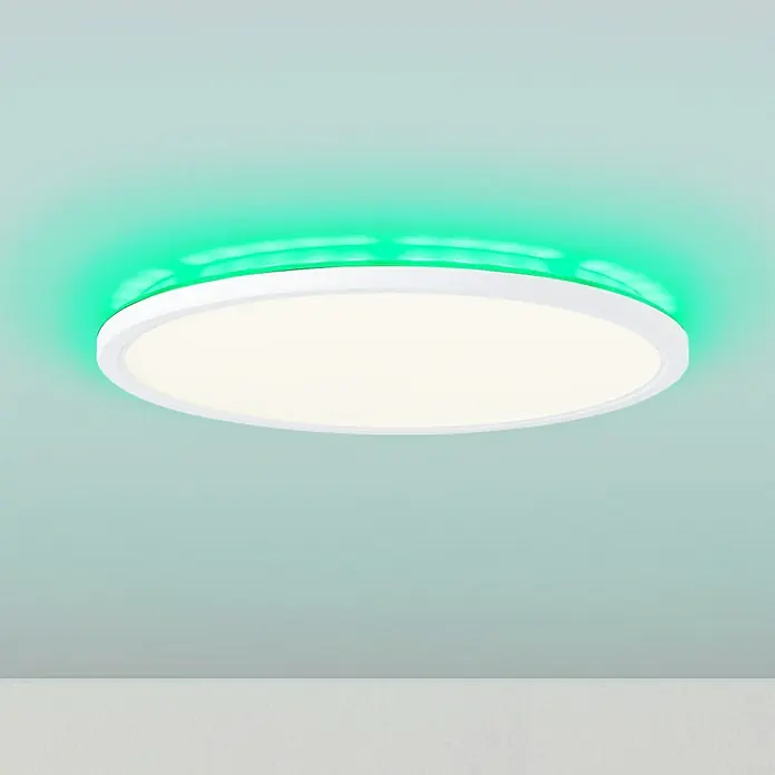 Brilliant LED-Deckenleuchte Tanida - 20 W, Weiß, Kaltweiß - Bildausschnitt