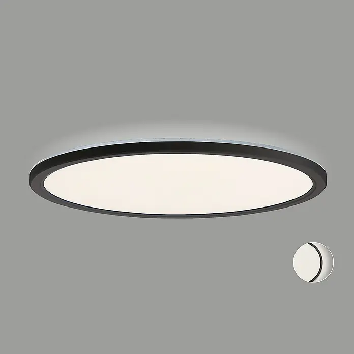 Brilliant LED-Deckenleuchte Tanida - 18 W, Schwarz, Neutralweiß - Informationsansicht