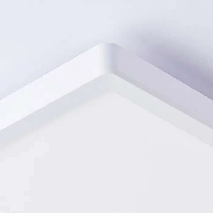 Brilliant LED-Deckenleuchte Tanida - 22 W, L x B x H: 42 x 42 x 2,6 cm, Weiß, Kaltweiß - Detailaufnahme