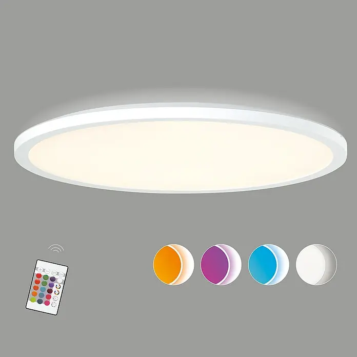 Brilliant LED-Deckenleuchte Tanida - 23 W, Weiß, RGBW - Informationsansicht