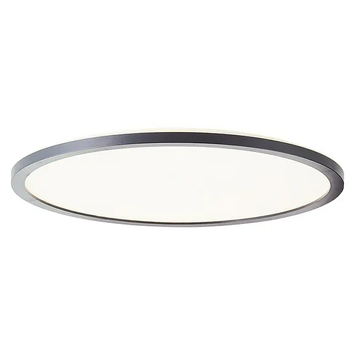 Brilliant LED-Deckenleuchte rund Tanida - 24 W, Ø x H: 42 x 2,5 cm, Schwarz, Kaltweiß - Ansicht von unten
